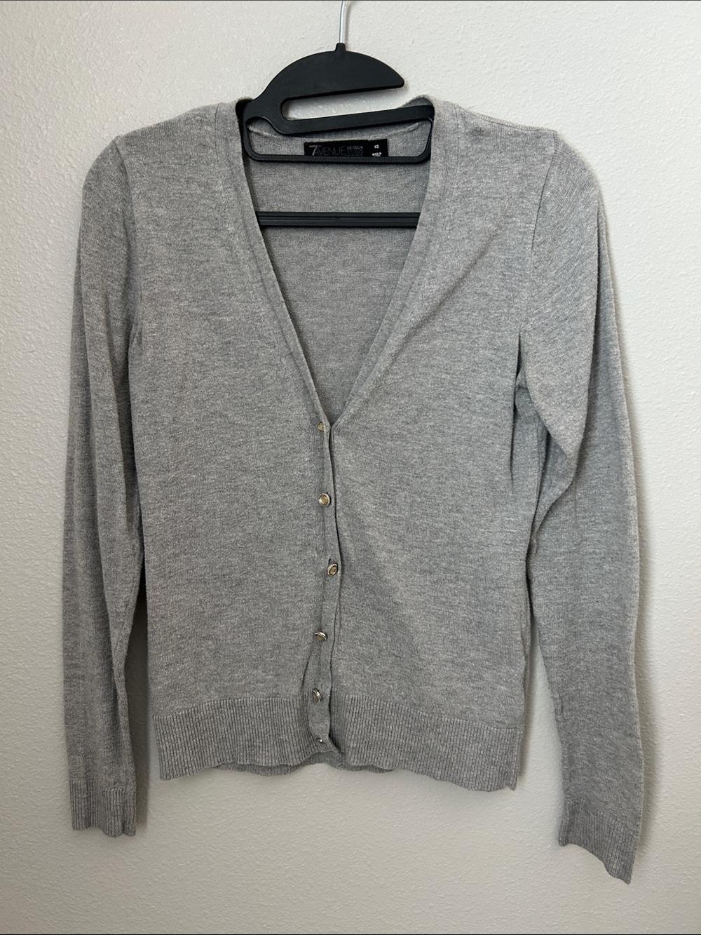 Lightweight Grey Cardigan